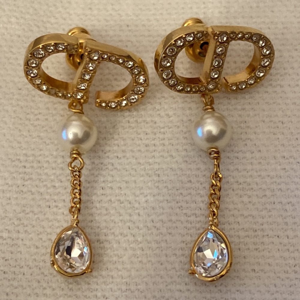 Authentic Dior Earrings - Picture 5 of 12